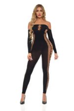 Bodystocking - One Size - Black - Image 2