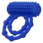 Silicone Rechargeable 10 Bead Maximus Ring - Blue - Image 4