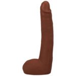 Signature Cocks - Alex Jones 11 Inch Cock With Removable Vac-U-Lock Suction Cup - Caramel - Image 5