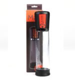 Jackson Rechargeable Penis Vacuum Pump - Orange - Image 4