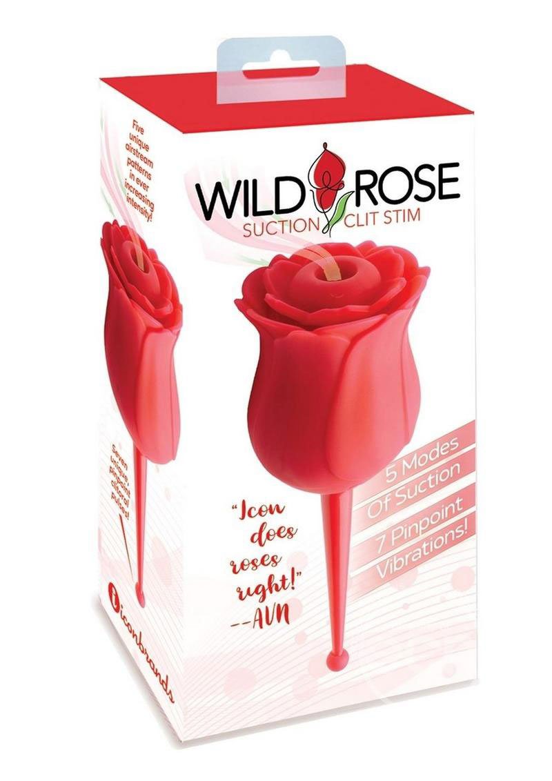 Wild Rose Le Point Suction/stim - Red image 0 Wild Rose Le Point Suction/stim - Red - Image 1
