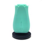 Tulip Pro 15-Function Suction Vibe With Wireless Charging - Teal Blue - Image 6