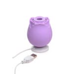 Bloomgasm Wild Rose 10x Suction Clit Stimulator -  Purple - Image 8