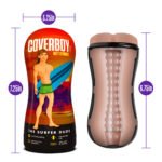 Coverboy - the Surfer Dude - Self Lubricating Stroker - Beige - Image 7