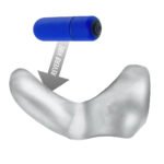 Buzzfuck Taint Vibe-Sling - Clear Ice - Image 7