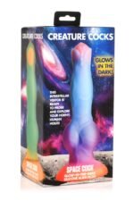 Space Cock Glow-in-the-Dark Silicone Alien Dildo - Image 3
