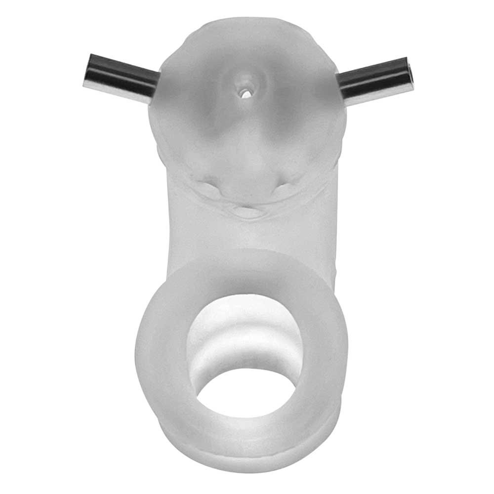 Airlock Electro Air-Lite Vented Chastity With Two 4mm Contacts - Clear Ice image 0 Airlock Electro Air-Lite Vented Chastity With Two 4mm Contacts - Clear Ice - Image 1