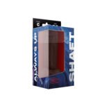 Shaft - Model C 7.5 Inch Liquid Silicone Dong With Balls - Mahogany - Image 2