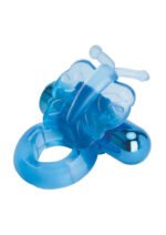 Bodywand Rechargeable Butterfly Ring - Blue - Image 3