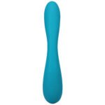This Product Sucks - Sucking Clitoral Stimulator With Bendable G-Spot Vibrator - Teal - Image 2