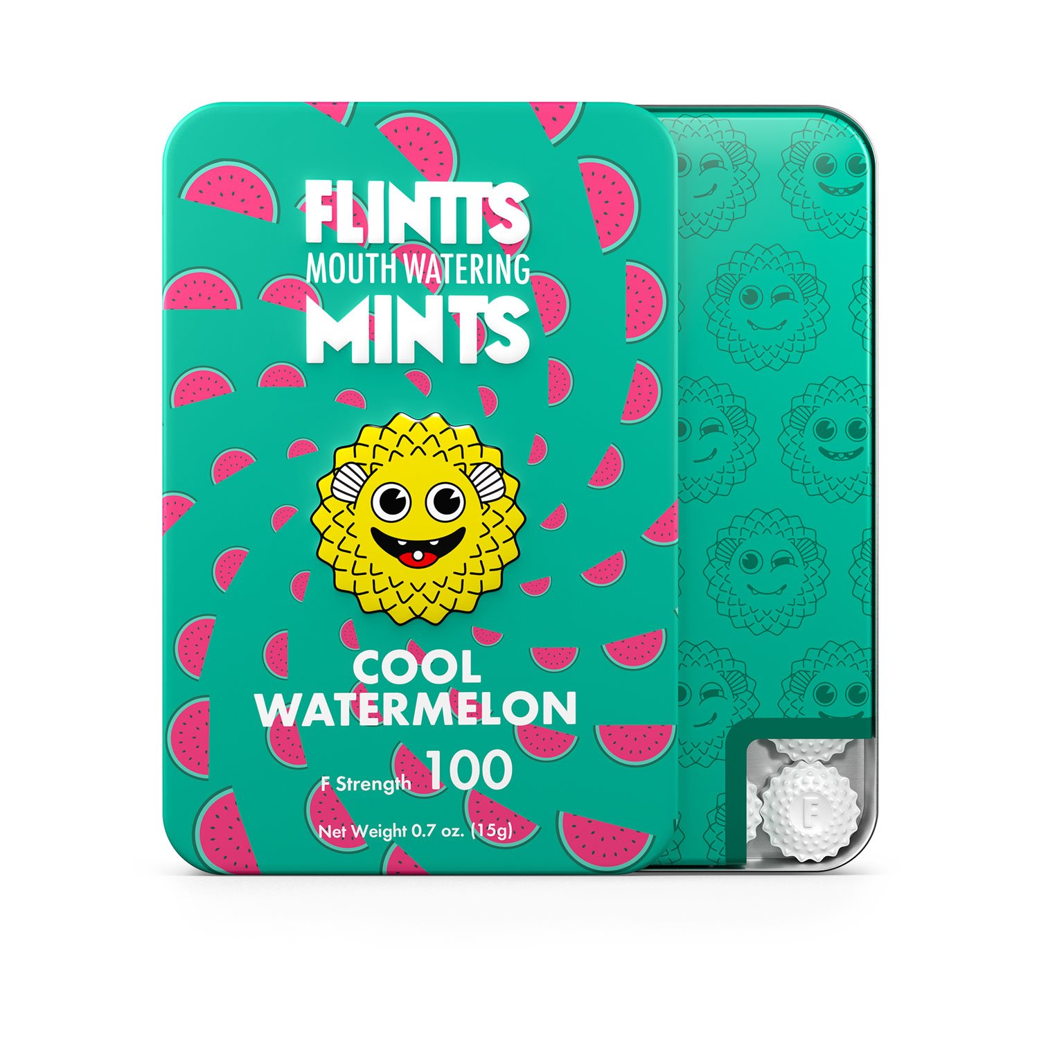 Flintts Mouth Mints Cool Watermelon - F-Strength 100 image 0 Flintts Mouth Mints Cool Watermelon - F-Strength 100 - Image 1