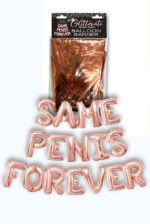 Glitterati Same Penis Balloon Banner - Pink - Image 2