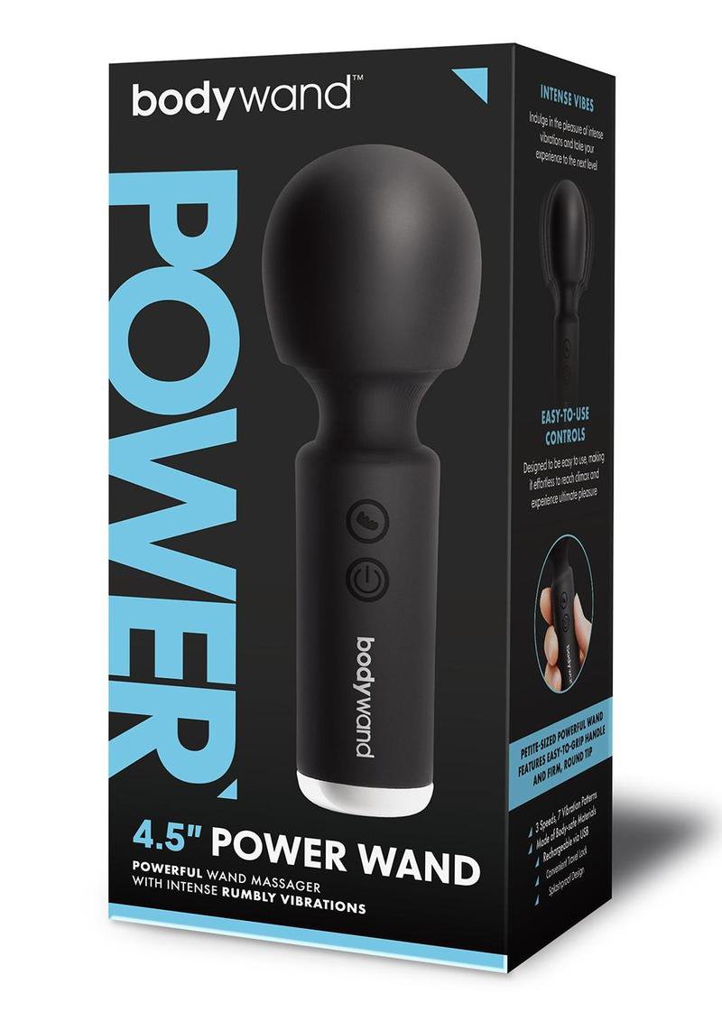 Bodywand 4.5 Inch Power Wand - Black image 0 Bodywand 4.5 Inch Power Wand - Black - Image 1