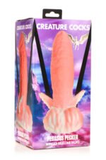 Pegasus Pecker Winged Silicone Dildo - Pink/white - Image 4