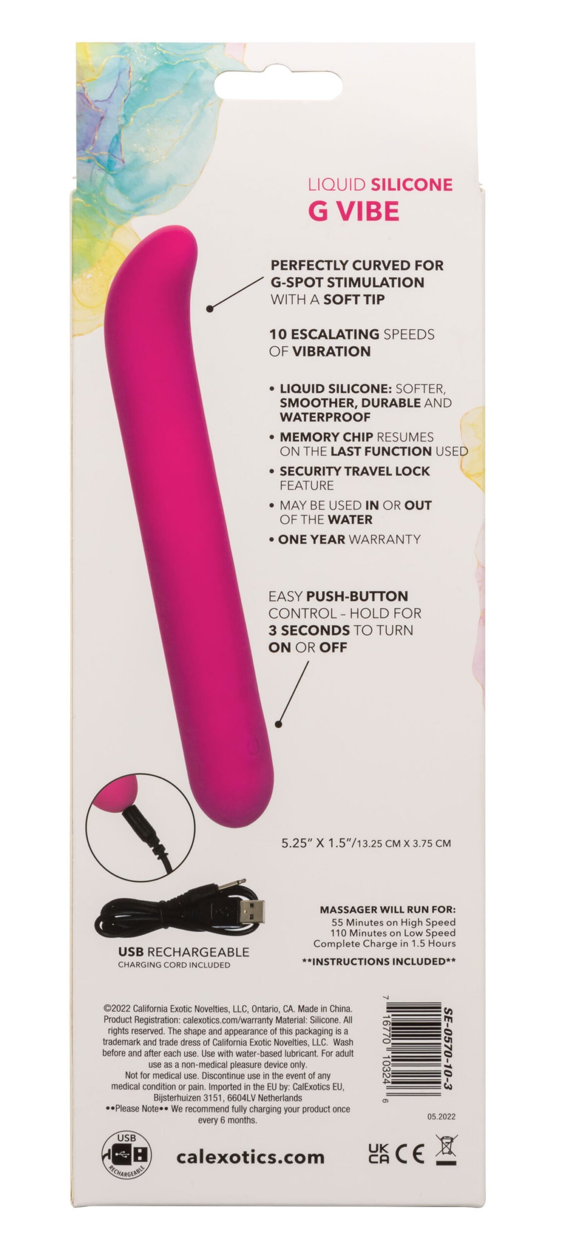 Bliss Liquid Silicone G Vibe - Pink image 0 Bliss Liquid Silicone G Vibe - Pink - Image 1