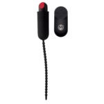 28x Dark Chain Rechargeable Remote Silicone Sound - Black - Image 5