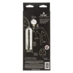 Peak Magnified Gauged Pump System - Black