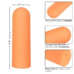 Turbo Buzz Rounded Mini Bullet - Orange - Image 6
