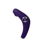 Rev Rechargeable Vibrating C-Ring - Purple - Image 4