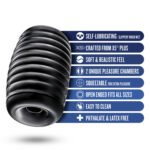 Rize - Grasp - Self-Lubricating Stroker - Black - Image 5