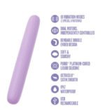 Play With Me Silicone Double Ended Vibrator - Purple - Image 5