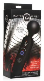 Thunder Wand 72x Silicone Heating Wand Massager - Black - Image 5