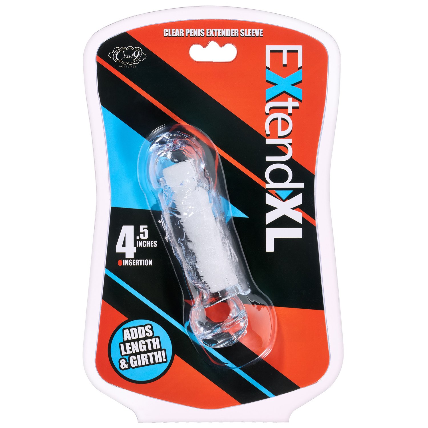 Extend XL Penis Sleeve 4.5" - Clear image 0 Extend XL Penis Sleeve 4.5" - Clear - Image 1