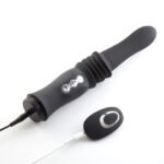 Max Silicone Thrusting Portable Love Machine - Black - Image 2