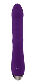 Playboy Pleasure - Hop to It - Rabbit Vibrator - Dark Purple - Image 4