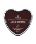 Hemp Seed 3-in-1 Valentines Day Candle - Aphrodite's Aphrodisiac 4 Oz - Image 2