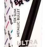 10x Slim Metallic Bullet - Black