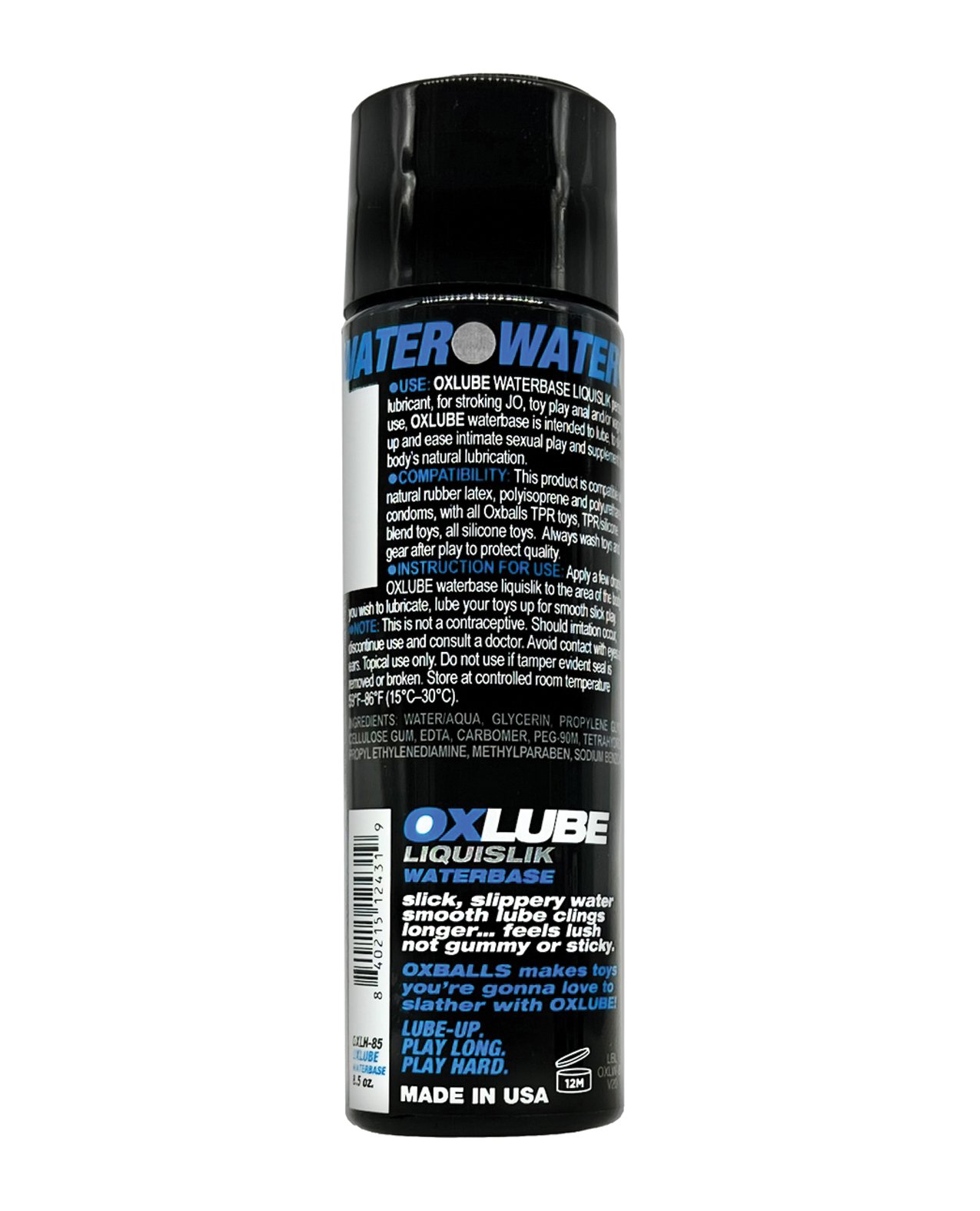 Oxlube Waterbased 4.4 Oz image 0 Oxlube Waterbased 4.4 Oz - Image 1