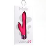 Victoria Crystal Gem Dual Vibrator - Pink