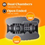Rize - Grasp - Self-Lubricating Stroker - Black - Image 3