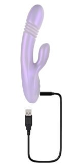 Playboy Pleasure - Bumping Bunny - Rabbit Vibrator - Opal - Image 2