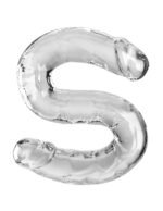 18 Inch Double Dildo - Clear - Image 2