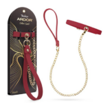 Temptasia Ardor - Collar and Leash - Red