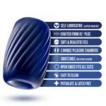 Rize - Turbine - Self-Lubricating Stroker - Blue - Image 6
