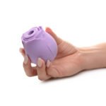 Bloomgasm Wild Rose 10x Suction Clit Stimulator -  Purple - Image 3
