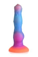 Space Cock Glow-in-the-Dark Silicone Alien Dildo - Image 2