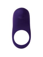 Rev Rechargeable Vibrating C-Ring - Purple - Image 3