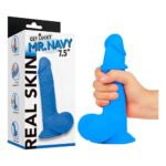 Real Skin Mr. Navy 7.5" Dual Layer Dildo - Image 6
