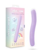 Play With Me Silicone Double Ended Vibrator - Purple - Image 2