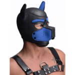 Spike Neoprene Puppy Hood - Blue - Image 2
