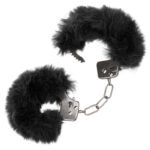 Ultra Fluffy Furry Cuffs - Black - Image 8