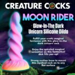 Moon Rider Glow-in-the-Dark Unicorn Dildo - Image 8