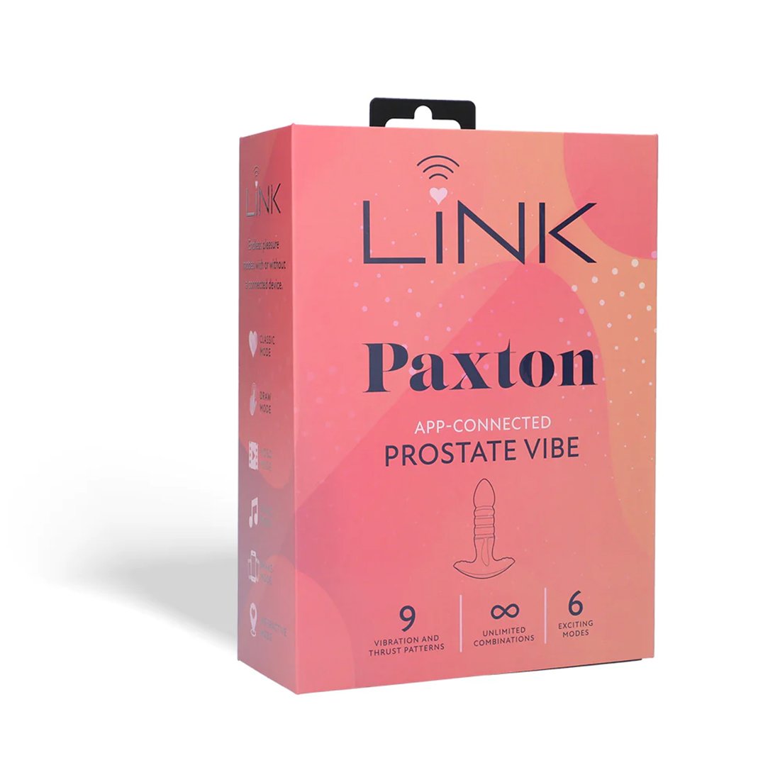 Link Paxton - App Connected Prostate Vibe - Navy Blue image 0 Link Paxton - App Connected Prostate Vibe - Navy Blue - Image 1