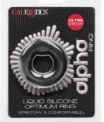 Alpha Liquid Silicone Optimum Ring - Black - Image 2