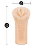 Enlust Emma Male Masturbator With Bullet Vibrator - Beige - Image 5