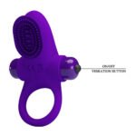 Pretty Love Vibrating Cock Ring II - Purple - Image 2
